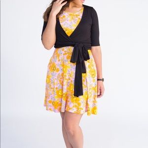 Agnes & Dora Wrap Top NWT